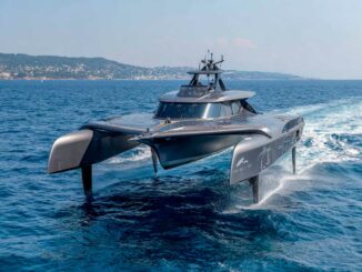 bateau de croisiere sur foil