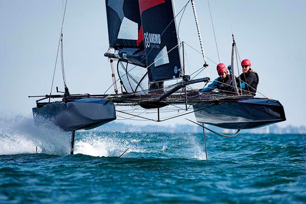 les foils pour catamarans
