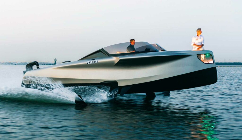 les foils pour bateaux à moteur